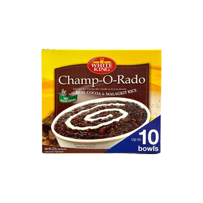 WHITE KING - Real Cocoa & Malagkit Rice (Champ-O-Rado) - Matthew's Foods Online