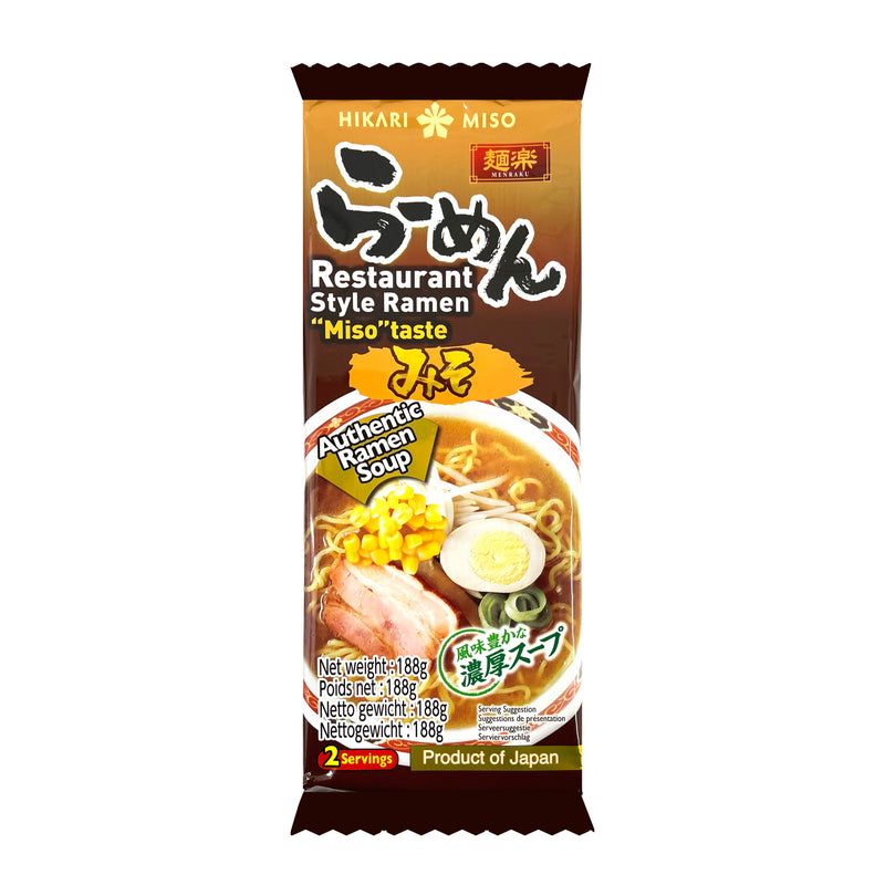 HIKARA MENRAKU Restaurant Style Ramen Miso Flavour | Matthew&