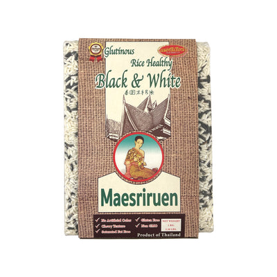 MAESRIRUEN Black & White Glutinous Rice | Matthew's Foods Online