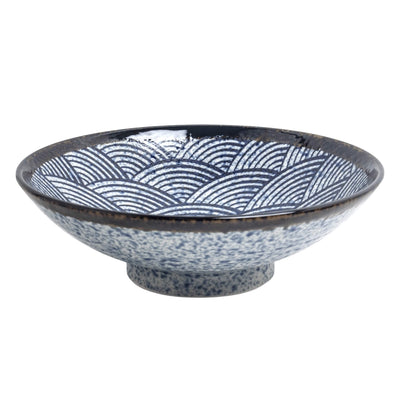 EDO Japanese Wave Pattern Serving Bowl | Matthew's Foods Online