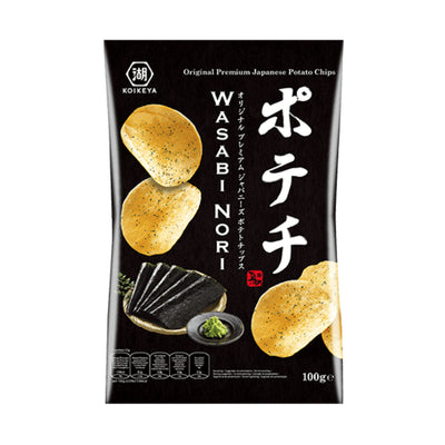 KOIKEYA Wasabi Nori Potato Chips | Matthew's Foods Online 