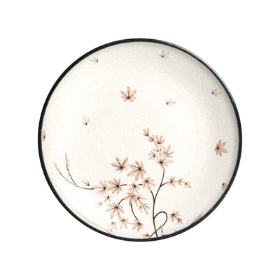 EDO Japanese Maple Leaf Round Plate | Matthew's Foods Online