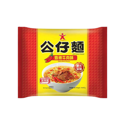 Doll Instant Noodle 公仔麵 - Spicy Beef | Matthew's Foods Online Oriental Supermarket
