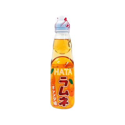 HATAKOSEN Ramune Soda / Marble Carbonated Soft Drink - Orange | Matthew's Foods