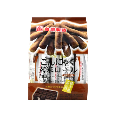 PEI TIEN Konjac Brown Rice Roll - Chocolate Flavour 北田-蒟蒻糙米卷 | Matthew's Foods Online 