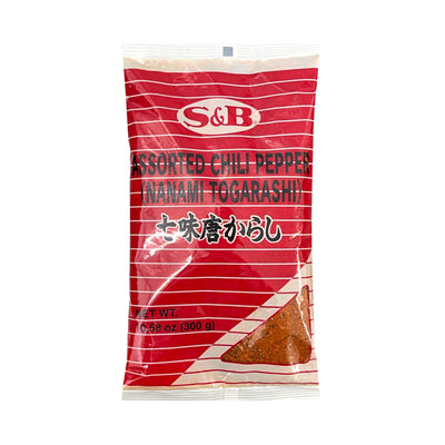 S&B Assorted Chilli Pepper / Nanami Togarashi | 300g | Matthew's Foods Online