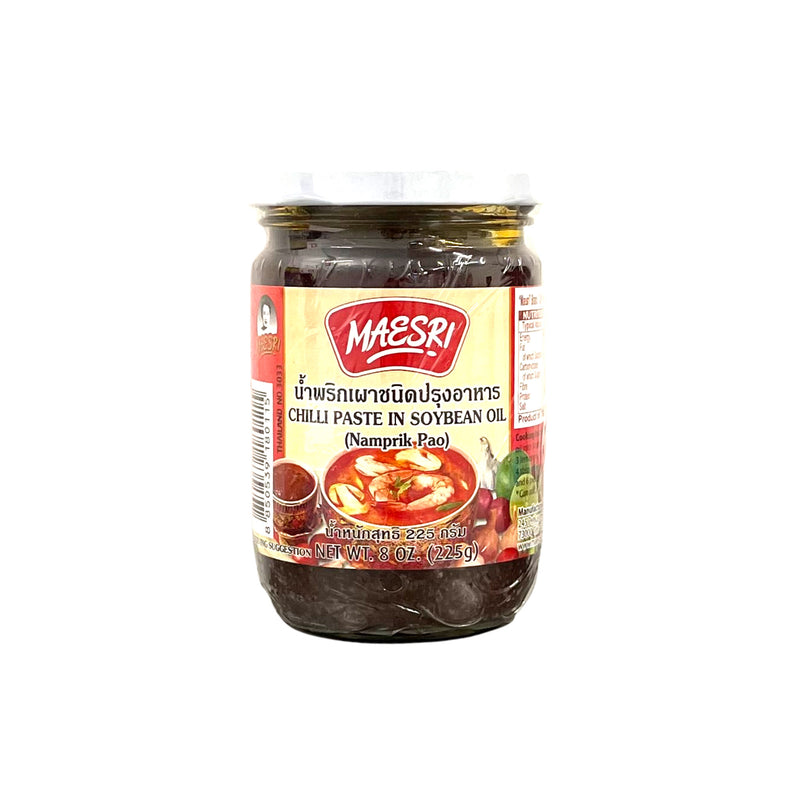 MAESRI - Chilli Paste In Soybean Oil (Namprik Pao) - Matthew&