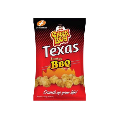 CHICK BOY Texas Smoked BBQ Flavour Corn Snack | Matthew's Foods