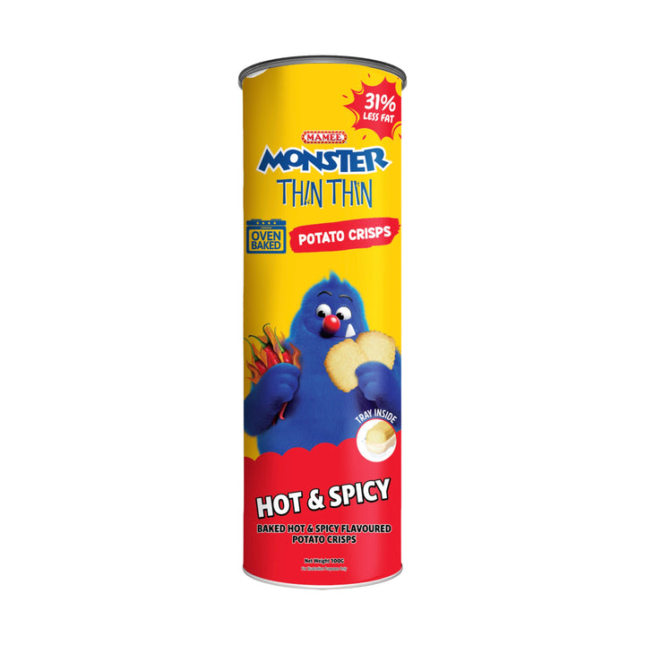MAMEE Monster Thin Thin Potato Crisps Crackers Hot & Spicy | Matthew&