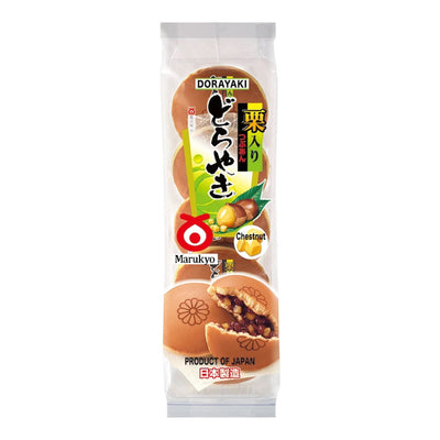 MARUKYO Japanese Red Bean & Chestnut Pancake Dorayaki | Matthew's Foods Online