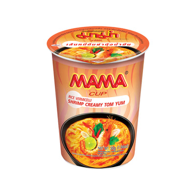MAMA Rice Vermicelli Cup - Shrimp Creamy Tom Yum | Matthew's Foods Online Oriental Supermarket