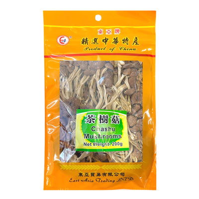 EAST ASIA Dried Chashu / Tea Tree Mushrooms 東亞牌-茶樹菇 | Matthew's Foods