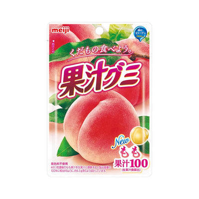 MEIJI Kaju Fruit Flavour Gummy - Peach | Matthew's Foods Online