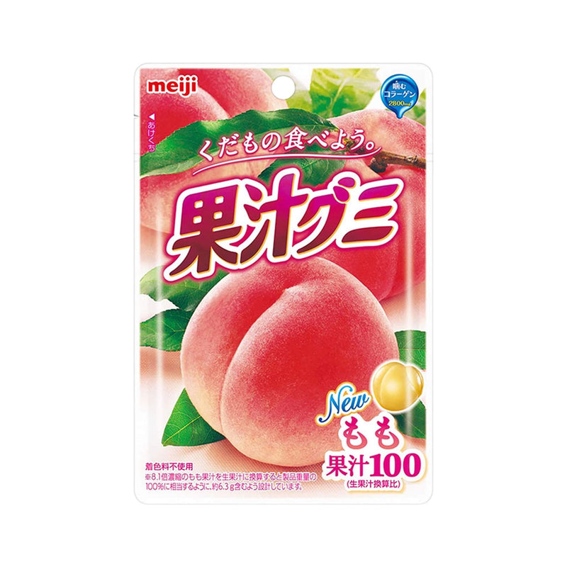 MEIJI Kaju Fruit Flavour Gummy - Peach | Matthew&