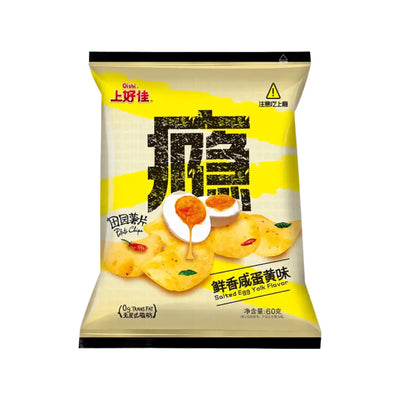 OISHI Potato Chips (上好佳 田園薯片 咸蛋黃味) | Matthew's Foods Online Oriental Supermarket