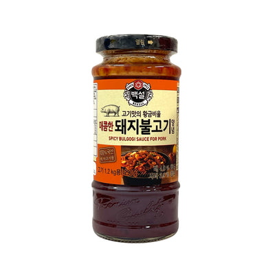 CJ BEKSUL Spicy Bulgogi Sauce For Pork | Matthew's Foods Online