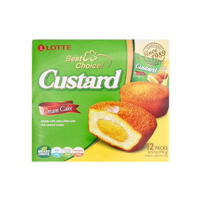 LOTTE - Custard Cream Cake - Matthew's Foods Online