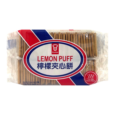 GARDEN Lemon Puff 嘉頓檸檬夾心餅 | 350g | Matthew's Foods Online 