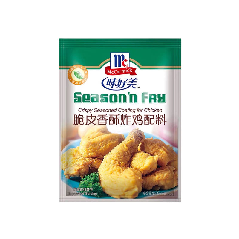 MCCORMICK Season n’ Fry Crispy Seasoned Coating For Chicken 味好美-脆皮香酥炸雞配料