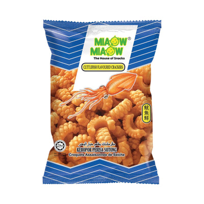 MIAOW MIAOW Cuttlefish Flavoured Crackers | Matthew's Foods Online