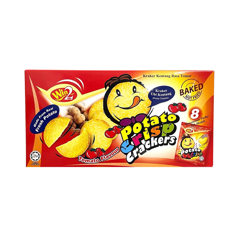 WIN WIN Potato Crisps Crackers - Tomato Flavour | Matthew&