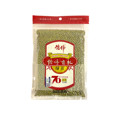 DEWEI ORGANIC - Organic Mung Bean (德偉 有機綠豆) - Matthew's Foods Online