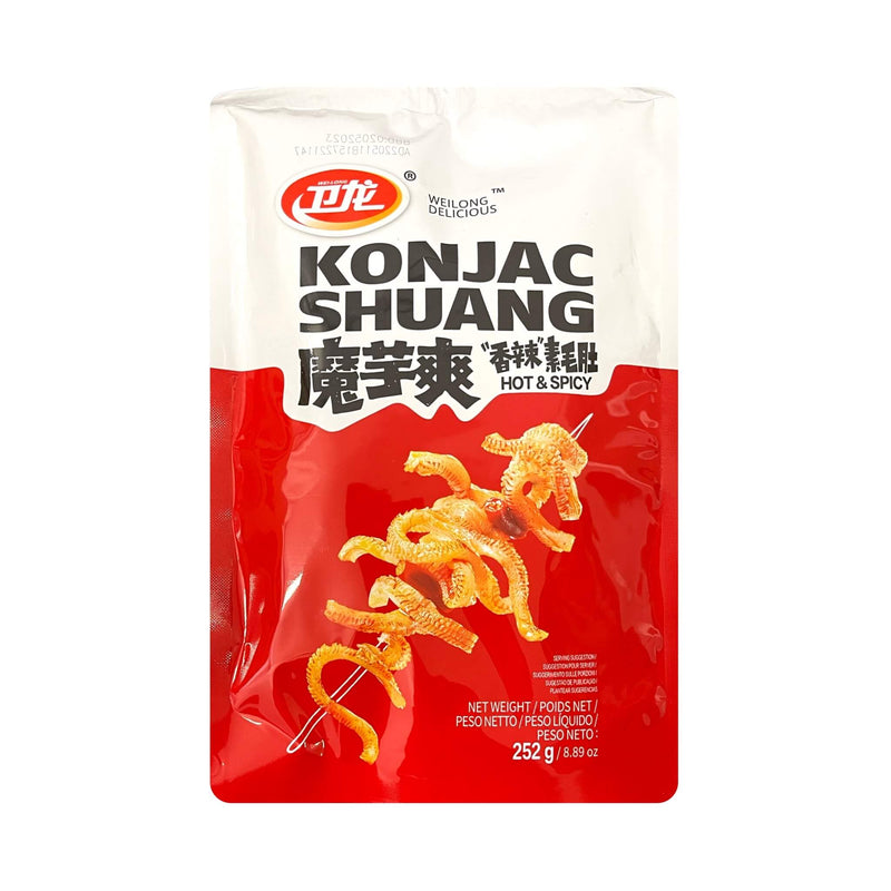 WEILONG Hot & Spicy Konjac Shuang 衛龍魔芋爽-香辣素毛肚 | Matthew&