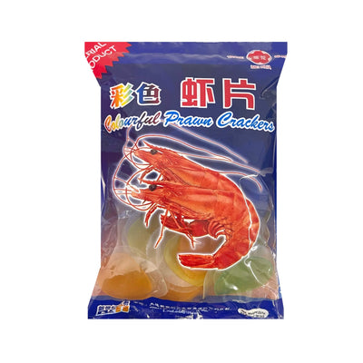 MEI HUA Colourful Prawn Crackers 梅花-彩色蝦片 | Matthew's Foods Online