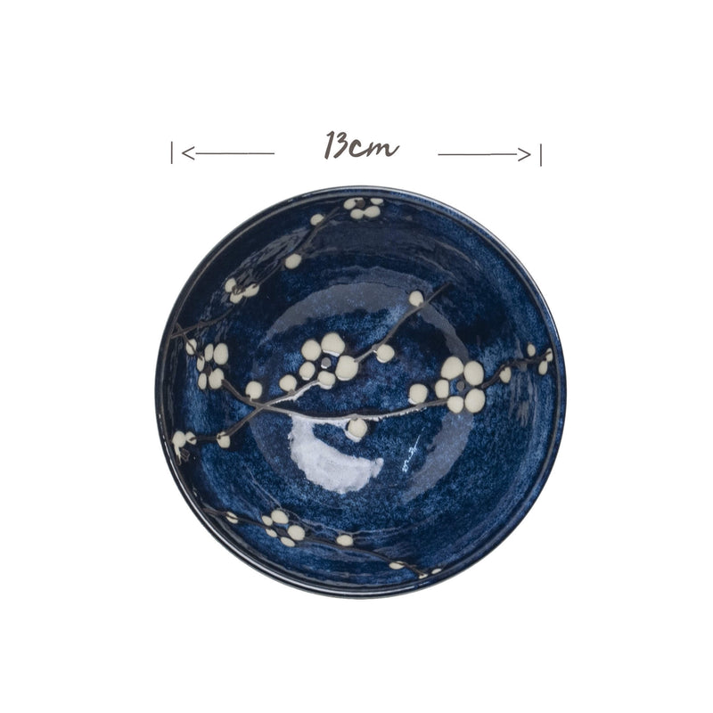 EDO Hana Blue Rice Bowl | Matthew&