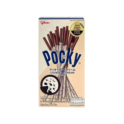 GLICO Pocky Cookies & Cream Flavour Biscuit Stick | Matthew's Foods