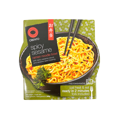 OBENTO Spicy Sesame Ramen Noodle Bowl | Matthew's Foods Online