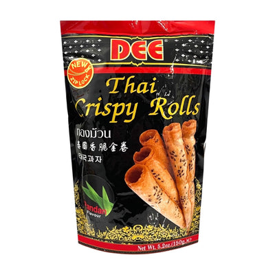 DEE Pandan Flavour Thai Crispy Rolls 泰國香脆金卷 | Matthew's Foods Online