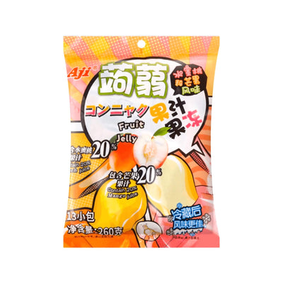 Aji Konjac Jelly - Peach & Mango 蒟蒻果汁果凍 | Matthew's Foods Online