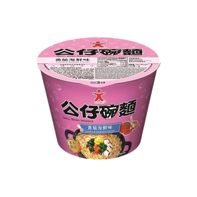 Doll Bowl Noodle - Tomato & Seafood Flavour 公仔碗麵 - 番茄海鮮味 | Matthew's Foods Online 