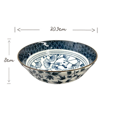 TOKYO DESIGN STUDIO Flora Japonica Ramen Bowl | Matthew's Foods Online