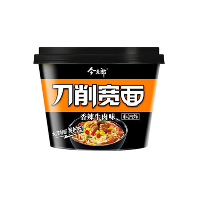 JML Sliced Noodle Bowl - Spicy Beef 今麥郎-刀削寛麵碗 - 香辣牛肉味 | Matthew's Foods Online